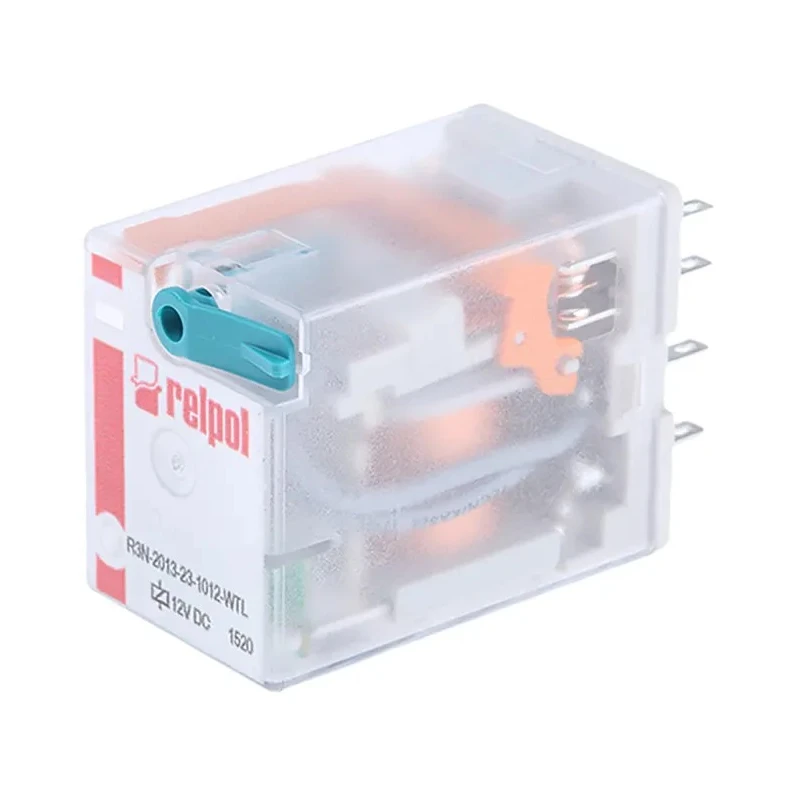 Relpol Surface Power Relay 12V Coil 10A Switching Current 3PDT R3N-2013-23-1012-WTL