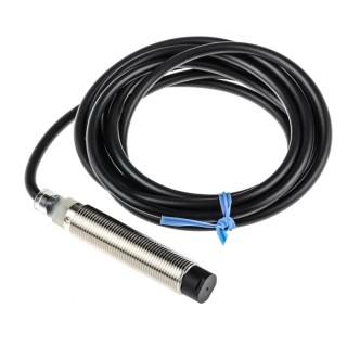 Omron Threaded Barrel Inductive Proximity Sensor M12 PNP 24V DC 8mm Detection Range E2B-M12LN08-WP-B1 2M