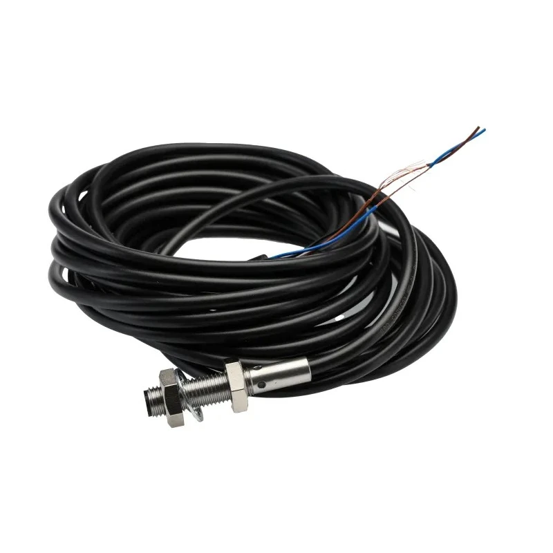 Omron Threaded Barrel Inductive Proximity Sensor M8 NPN 24V DC 2mm Detection IP67 E2B-S08KS02-WP-C1 5M