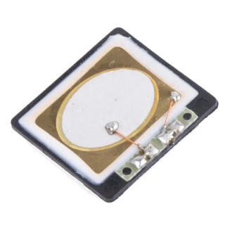 Sonitron Piezoelectric Miniature Speaker 85 dB 700 Hz to 20 kHz, 70 nF Capacitance, 1 V Pk-Pk to 24 V Pk-Pk SPS-2220-03