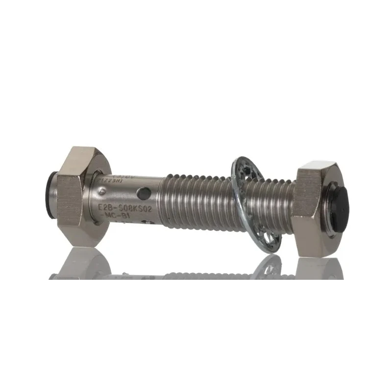 Omron Threaded Barrel Inductive Proximity Sensor M8 PNP 3V 2mm Detection 200mA E2B-S08KS02-MC-B1