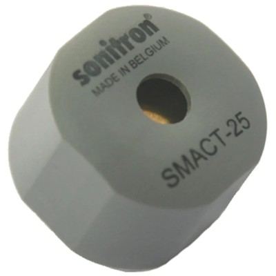 Sonitron 100 dB Through Hole Continuous External 18 mm Piezo Buzzer Component 26.5 mm SMACT-25-P15