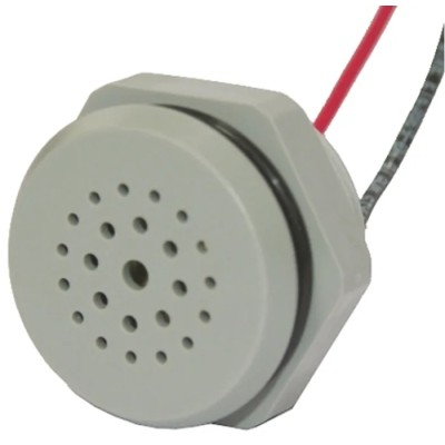 Sonitron 94 dB Panel Mount Slow Pulse External 44 mm Buzzer 140 mm Length 5 V dc Min 80V dc Max SRA 80I A1