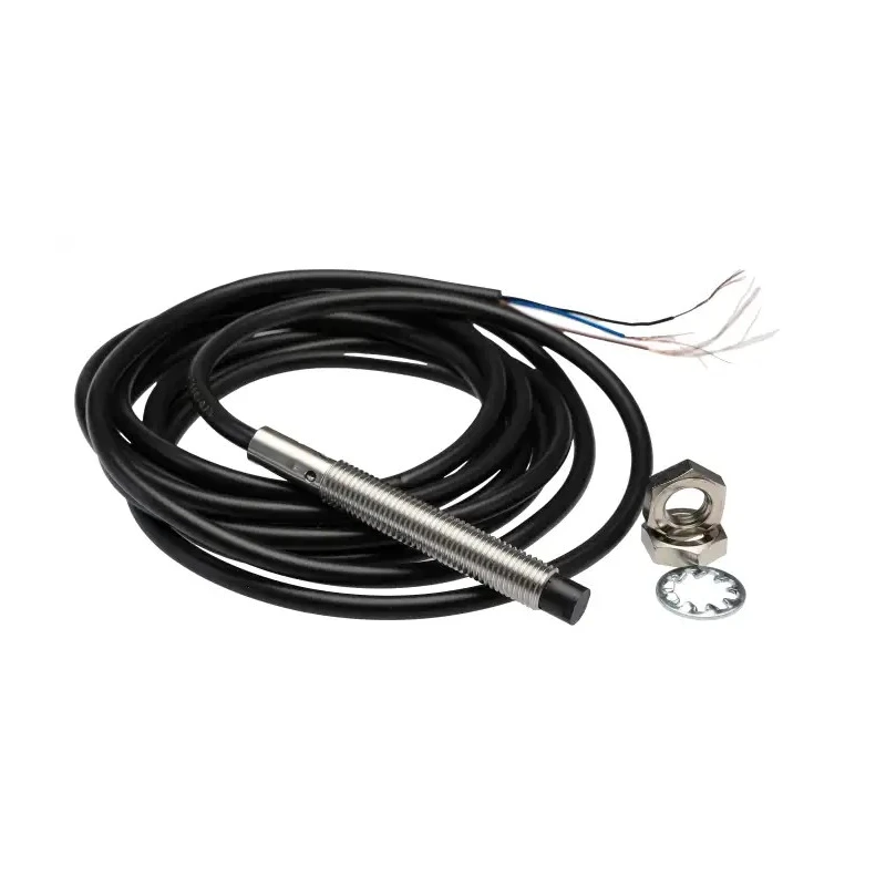 Omron Threaded Barrel Inductive Proximity Sensor M8 x 1, PNP Output, 24V dc, 4 mm Detection Range E2B-S08LN04-WP-B1 2M