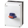 Eaton 3-Pole Surface Isolator Switch IP65, 296A, 45 kW, 415V AC, Blue Handle, Model IP65