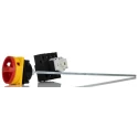 Eaton 3-Pole Panel Mount Isolator Switch, IP65, 190A, 11 kW, Red Handle, Screw Terminals, Model 