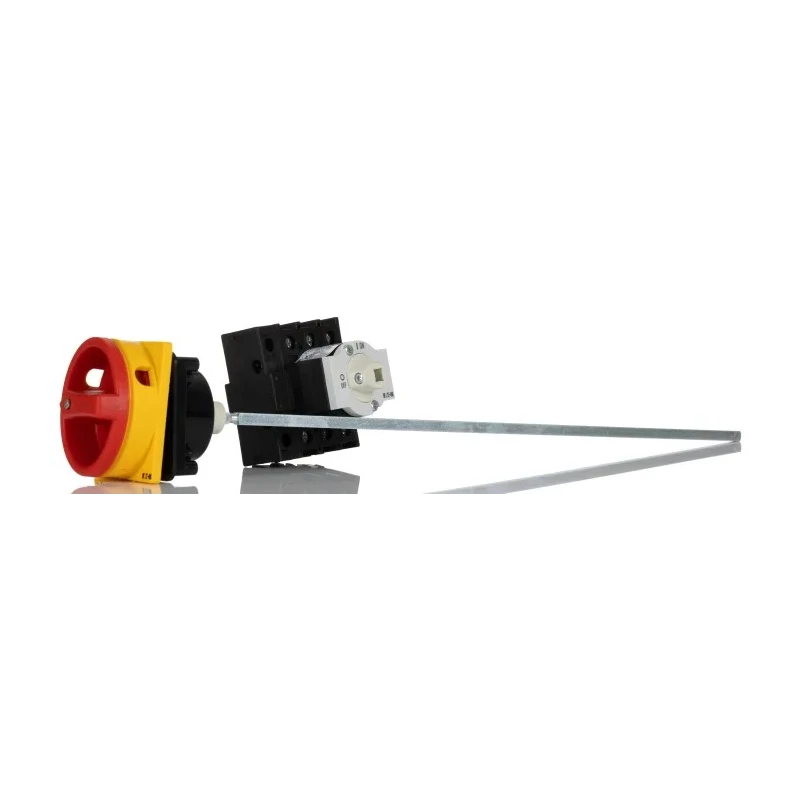 Eaton 3-Pole Panel Mount Isolator Switch, IP65, 190A, 11 kW, Red Handle, Screw Terminals, Model 