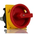 Eaton 3-Pole Panel Mount Isolator Switch, IP65, 190A, 11 kW, Red Handle, Screw Terminals, Model 