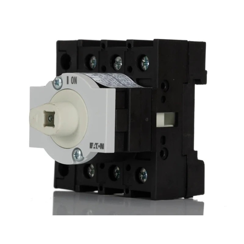 Eaton 3-Pole Panel Mount Isolator Switch, IP65, 190A, 11 kW, Red Handle, Screw Terminals, Model 