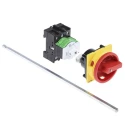 Eaton 3-Pole Panel Mount Isolator Switch IP65, 260A, 18.5kW, Screw Terminal, Red Handle, P1-32 Series 