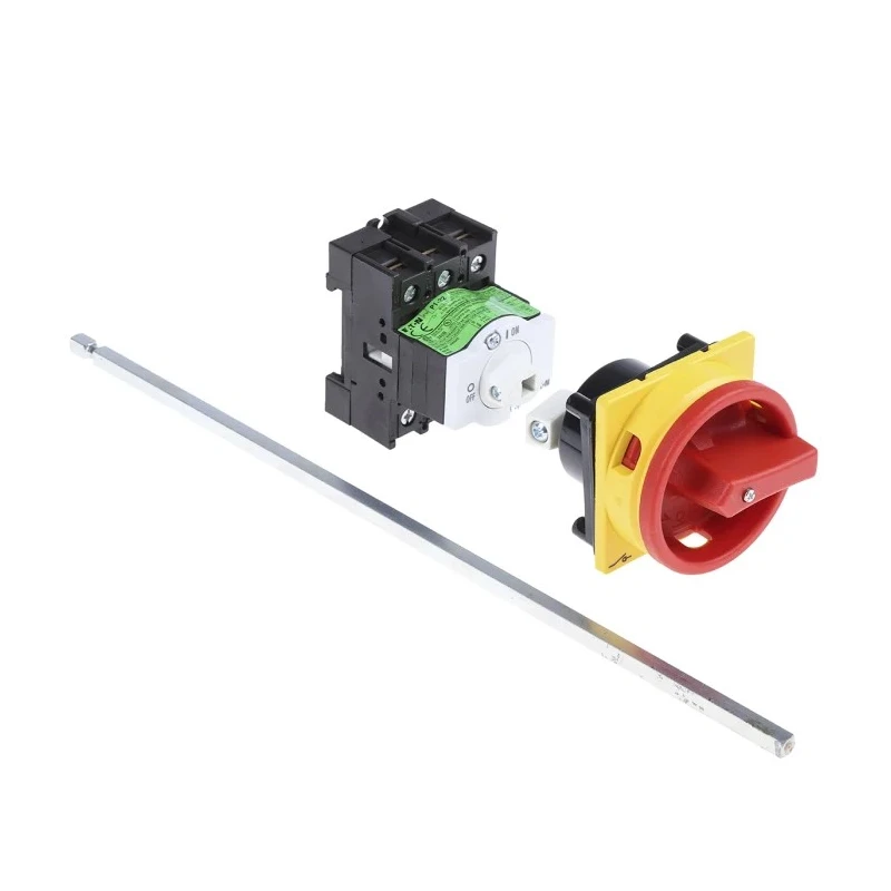 Eaton 3-Pole Panel Mount Isolator Switch IP65, 260A, 18.5kW, Screw Terminal, Red Handle, P1-32 Series 