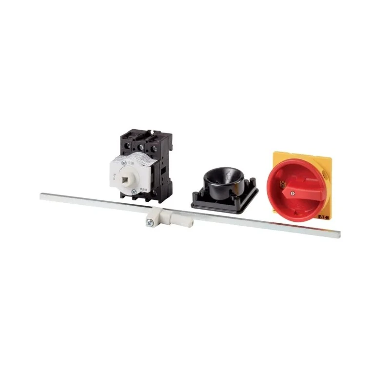 Eaton 3-Pole Panel Mount Isolator Switch IP65, 260A, 18.5kW, Screw Terminal, Red Handle, P1-32 Series 
