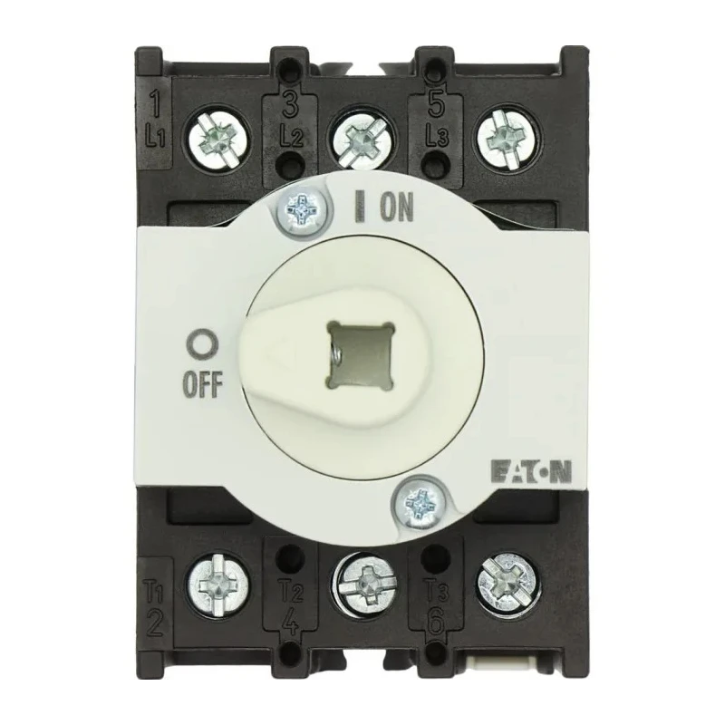 Eaton 3-Pole Panel Mount Isolator Switch IP65, 260A, 18.5kW, Screw Terminal, Red Handle, P1-32 Series 