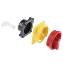 Eaton 3-Pole Panel Mount Isolator Switch IP65, 260A, 18.5kW, Screw Terminal, Red Handle, P1-32 Series 