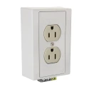 Phoenix Contact 15A 125V Ivory USA Mains Socket DIN Rail Mount Polyvinyl Chloride 5600461