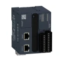 Schneider Electric Modicon TM Series PLC CPU 1 Input Analogue Input 8 Digital Outputs Panel Mount TM221M16R