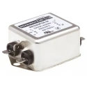 Roxburgh EMC 6 A 250V AC 400Hz Chassis Mount RFI Filter Fast-On 1 Phase RES60