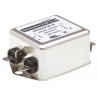 Roxburgh EMC 6 A 250V AC 400Hz Chassis Mount RFI Filter Fast-On 1 Phase RES60