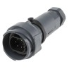 Bulgin Buccaneer 7000 Series Circular Connector Cable Plug 6 Contacts Male IP66 IP68 IP69K 600V 10A PXP7011/06P/ST/0709