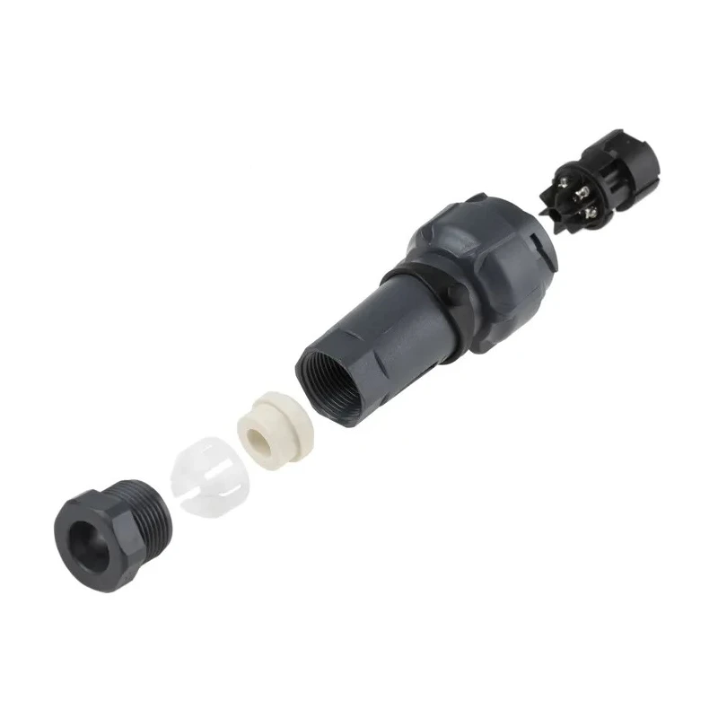 Bulgin Buccaneer 7000 Series Circular Connector Cable Plug 6 Contacts Male IP66 IP68 IP69K 600V 10A PXP7011/06P/ST/0709