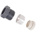 Bulgin 7000 Series Cable Gland Kit with 3 Pieces including 1 Gland, 1 Gland Nut, and Cages PXP7088/1315