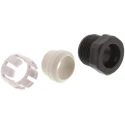 Bulgin 7000 Series Cable Gland Kit with 3 Pieces including 1 Gland, 1 Gland Nut, and Cages PXP7088/1315