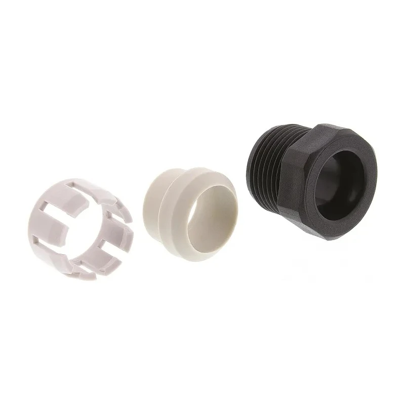 Bulgin 7000 Series Cable Gland Kit with 3 Pieces including 1 Gland, 1 Gland Nut, and Cages PXP7088/1315