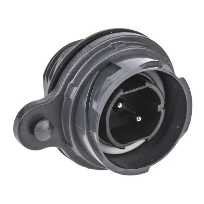 Bulgin Buccaneer 7000 Series Circular Connector, 2 Contacts, Front Mount, Plug, Male, IP66 IP68 IP69K, 600V PXP7012/02P/ST