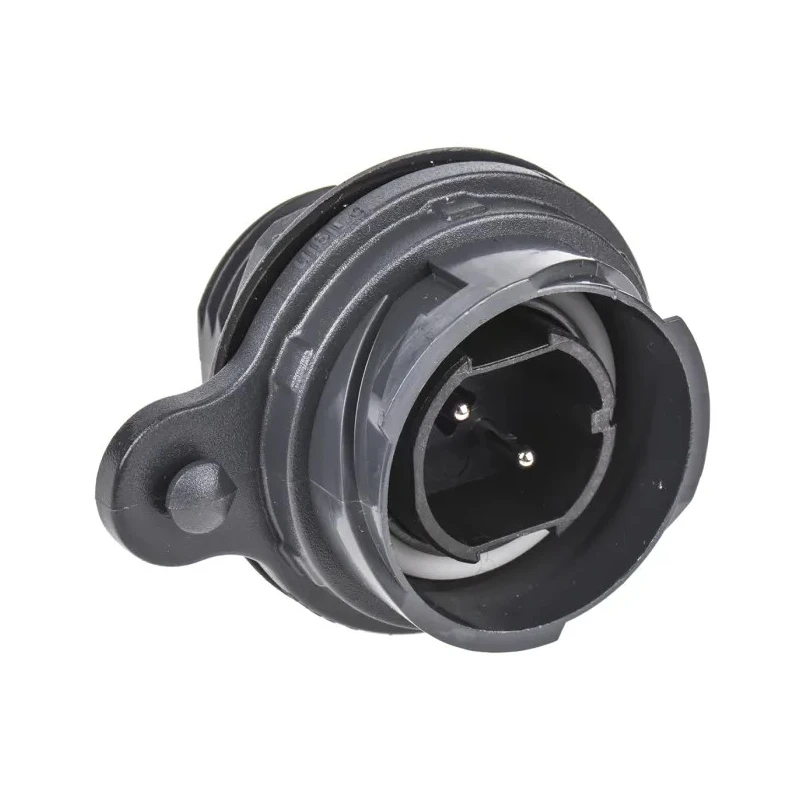 Bulgin Buccaneer 7000 Series Circular Connector, 2 Contacts, Front Mount, Plug, Male, IP66 IP68 IP69K, 600V PXP7012/02P/ST