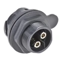Bulgin Buccaneer 7000 Series Circular Connector, 2 Contacts, Front Mount, Plug, Male, IP66 IP68 IP69K, 600V PXP7012/02P/ST