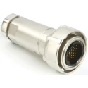 Bulgin Industrial Circular Connector 10 Contacts Cable Plug Male 600V 10A Zinc Housing PXM7010/10P/CR/0911/SN