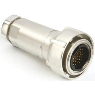 Bulgin Industrial Circular Connector 10 Contacts Cable Plug Male 600V 10A Zinc Housing PXM7010/10P/CR/0911/SN