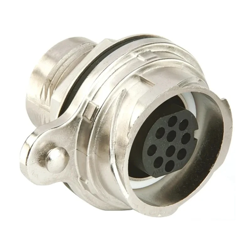 Bulgin Industrial Circular Connector, 2 Contacts, Front Mount, Plug, Male, IP66 IP68 IP69K, Zinc Housing PXM7012/02P/ST