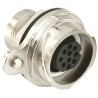 Bulgin Industrial Circular Connector, 2 Contacts, Front Mount, Plug, Male, IP66 IP68 IP69K, Zinc Housing PXM7012/02P/ST
