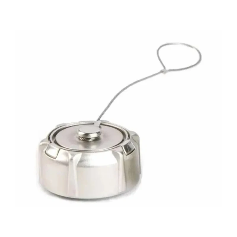 Bulgin Buccaneer 7000 Female Dust Cap, Metal, Silver, IP69K and IP68 Rated PXM7083