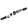 binder Industrial Circular Connector 8 Contacts Cable M16 Plug Male IP40 581 Series 99-2061-702-08