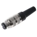 binder Industrial Circular Connector 8 Contacts Cable M16 Plug Male IP40 581 Series 99-2061-702-08