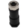 binder Circular Connector, 4 Contacts, Cable Mount, Socket Female, IP67, Polyamide Housing, 8A 250V, 713 Series 99-0430-19-04