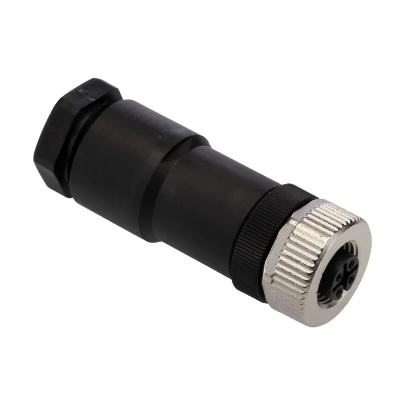 binder Circular Connector, 4 Contacts, Cable Mount, Socket Female, IP67, Polyamide Housing, 8A 250V, 713 Series 99-0430-19-04