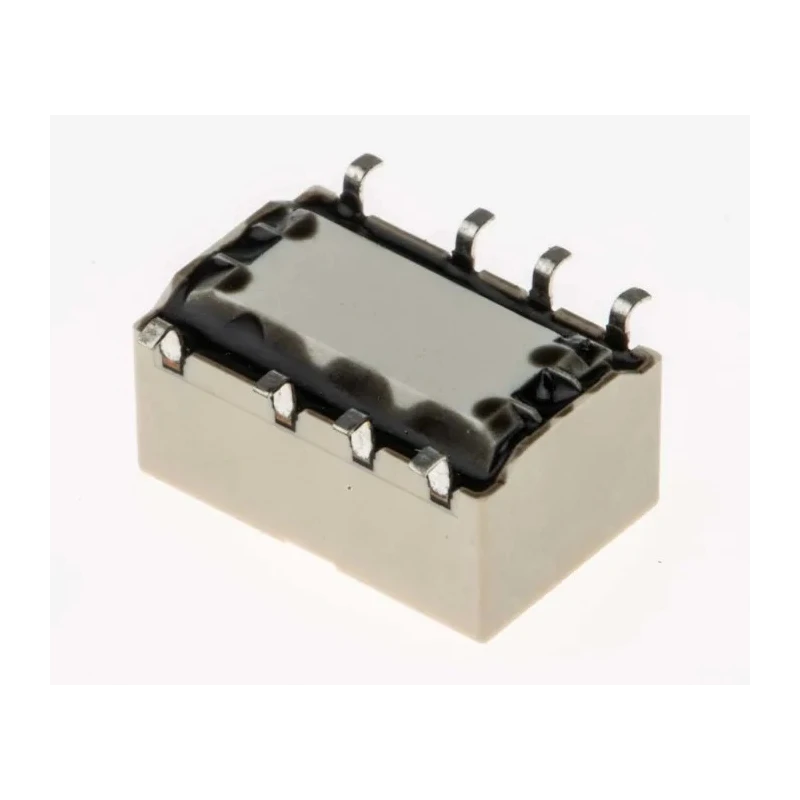 Omron Surface High Frequency Relay DPDT, 5V DC Coil, Silver Alloy Contacts, 1A, 237Ω Coil Resistance G6K-2F-Y DC5 BYOMR