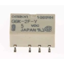 Omron Surface High Frequency Relay DPDT, 5V DC Coil, Silver Alloy Contacts, 1A, 237Ω Coil Resistance G6K-2F-Y DC5 BYOMR
