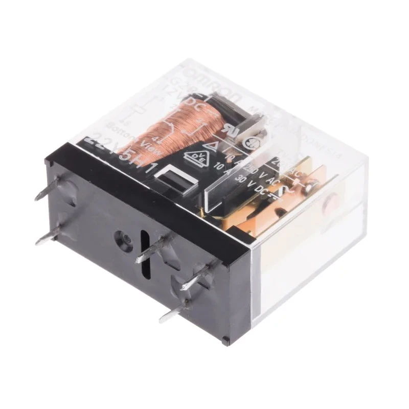 Omron PCB Power Relay 12V DC Coil Voltage 10A Switching Current SPDT G2R-1 12VDC