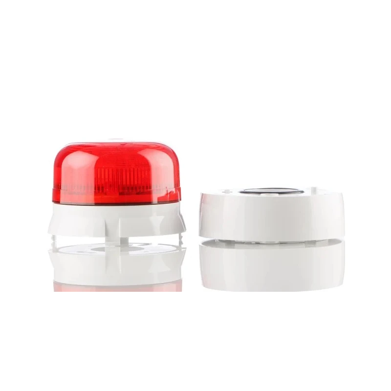 NEUTRAL Flashguard QBS Series Red Beacon 24V DC Flashing Surface Mount Xenon Bulb IP67 IP65 QBS-0052