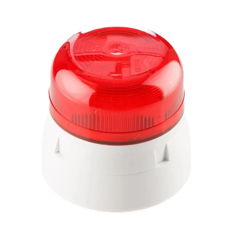NEUTRAL Flashguard QBS Series Red Beacon 24V DC Flashing Surface Mount Xenon Bulb IP67 IP65 QBS-0052
