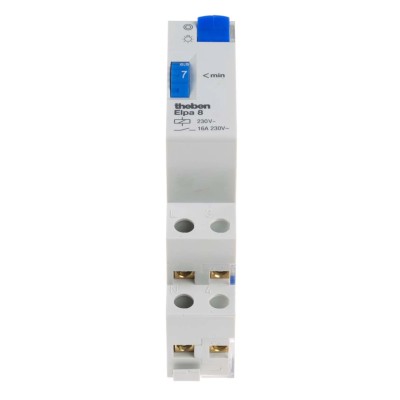 Theben Timer Light Switch SPDT 230V AC 128mm Height 64mm Depth ELPA8