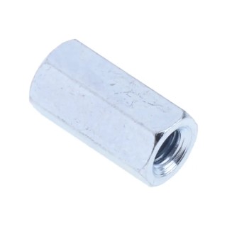 RS PRO Zinc Plated Steel Hexagonal Female/Female Threaded Standoff M3, 10 mm Length 806-6597