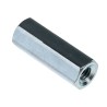 RS PRO Hexagonal Mild Steel Zinc Plated Female/Female Threaded Standoff M4 20 mm Body 806-6569