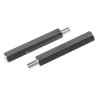 RS PRO Brass Hexagonal Threaded Standoff, M5 Thread, 45 mm Body, 8 mm Stud Length, Nickel Plated 806-6657