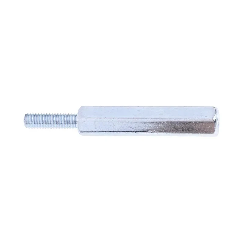 RS PRO M3 Hexagonal Zinc Plated Steel Standoff 25 mm Body Length 10 mm Stud Length 806-6629