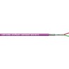 Lapp UNITRONIC BUS PB FC Data Cable, 2 Cores, 0.64 mm² CSA 19 AWG, Screened, 250 V, 50 m Length, Violet Polyethylene 2170820